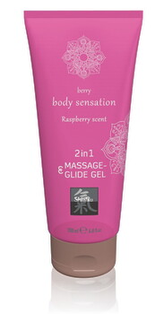 Massage & Glide Gel 2in1 Raspberry