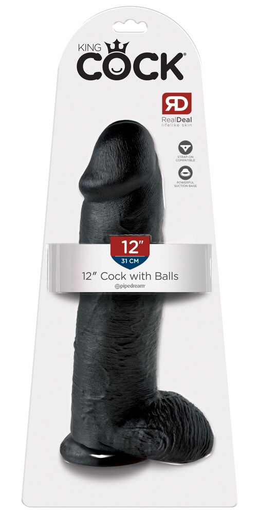12“ Cock with Balls