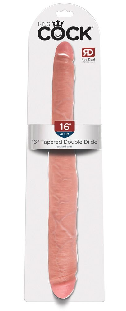 16“ Tapered Double Dildo