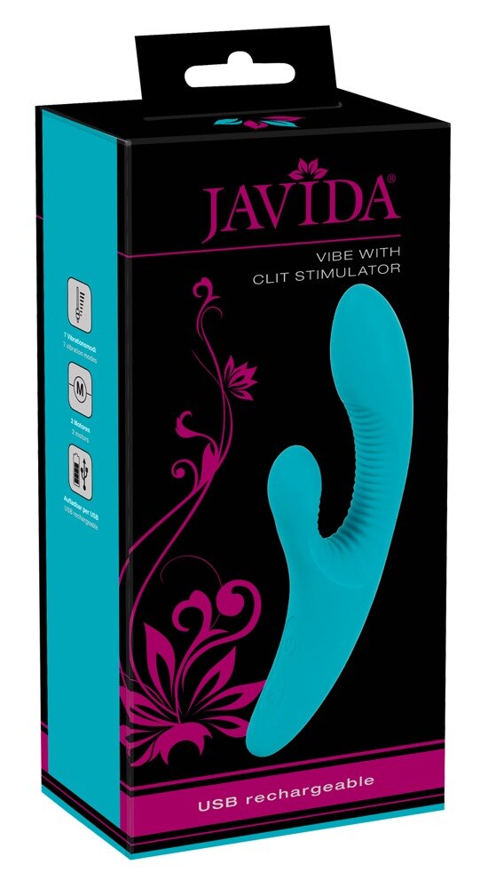 Javida Vibe with clit stimulator